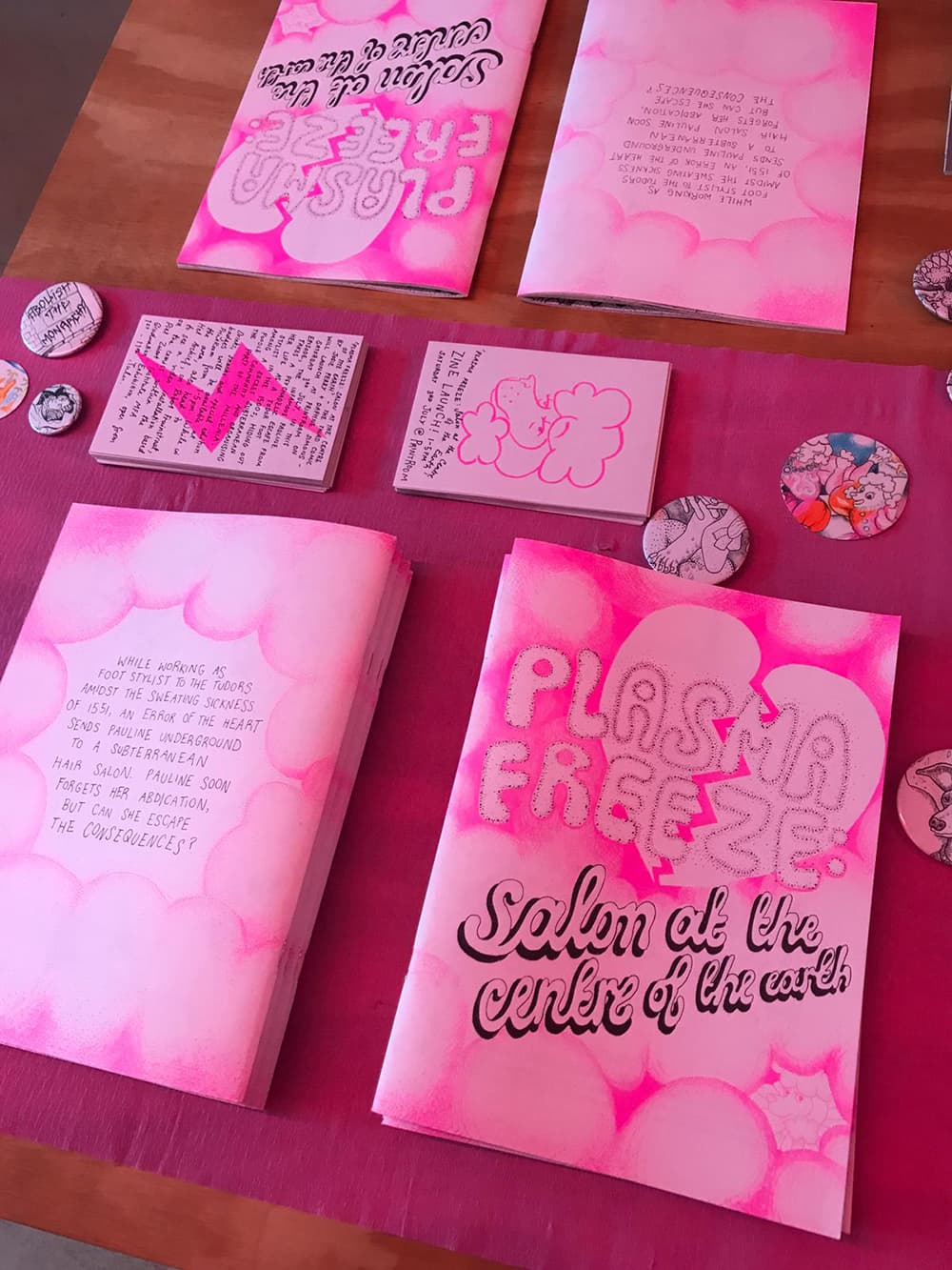 PLASMA FREEZE: Salon at The Centre of The Earth